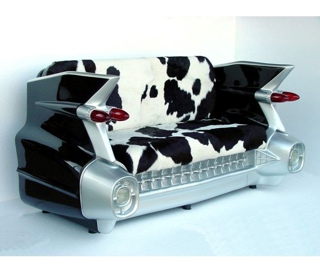 Sofa - Autobank - met verlichting - 195 cm, Ophalen, HorecaBeelden, 150 tot 200 cm, 75 tot 100 cm