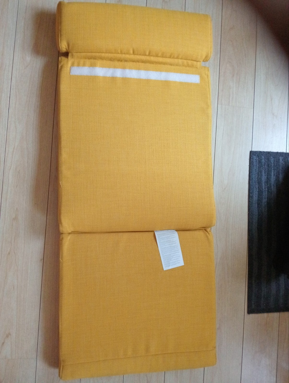 kussen (Geel) Ikea poang (zonder schommelstoel), Ophalen, Zo goed als nieuw, Rechthoekig, Geel
