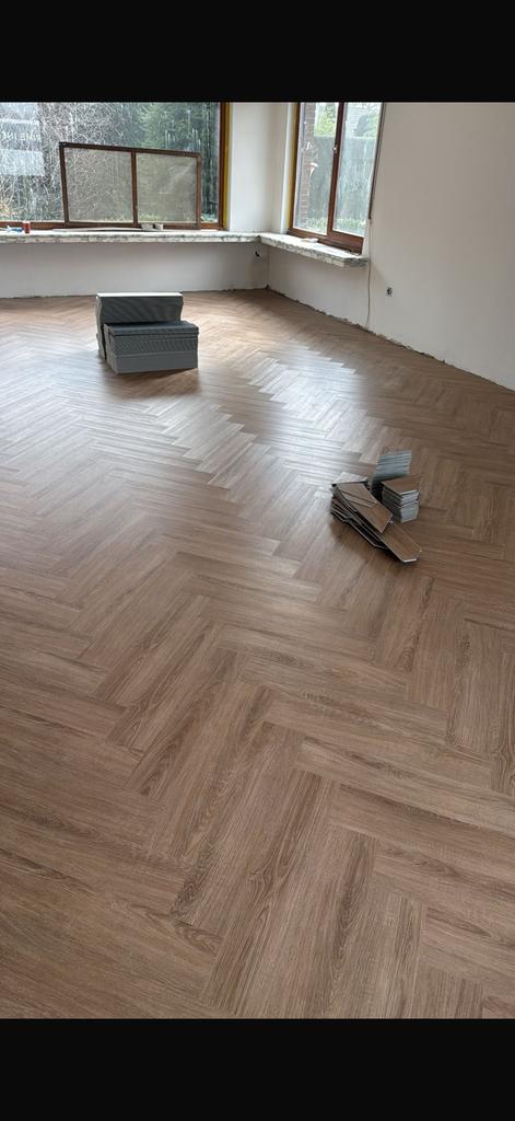 Visgraat PVC  – Goedkoopste van de Benelux, Bruin, 75 m² of meer, Nieuw, Ophalen of Verzenden