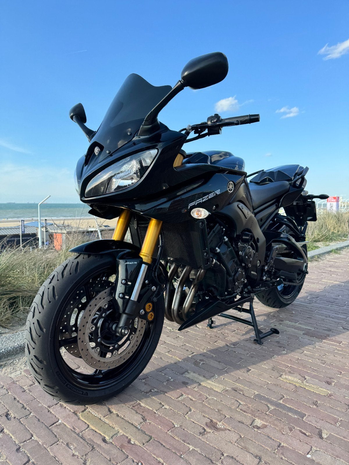 Yamaha FZ8 2012 | Akrapoviç | ECU-flash | Hyperpro, Motoren, Ophalen, Zo goed als nieuw