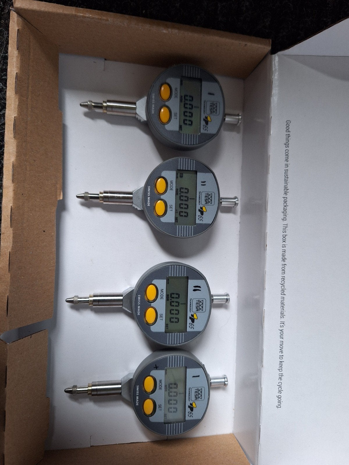 TESA DIGICO 12 HP Digitale Meetklok | 0,001 mm | IP67, Ophalen of Verzenden