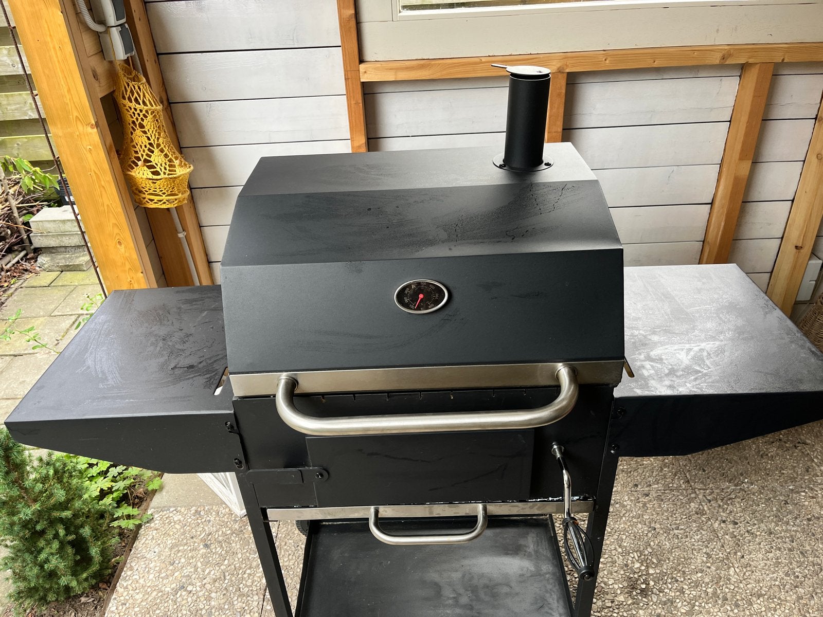 BBQ houtskool - Perfect voor zomerse avonden!, Ophalen, Gebruikt