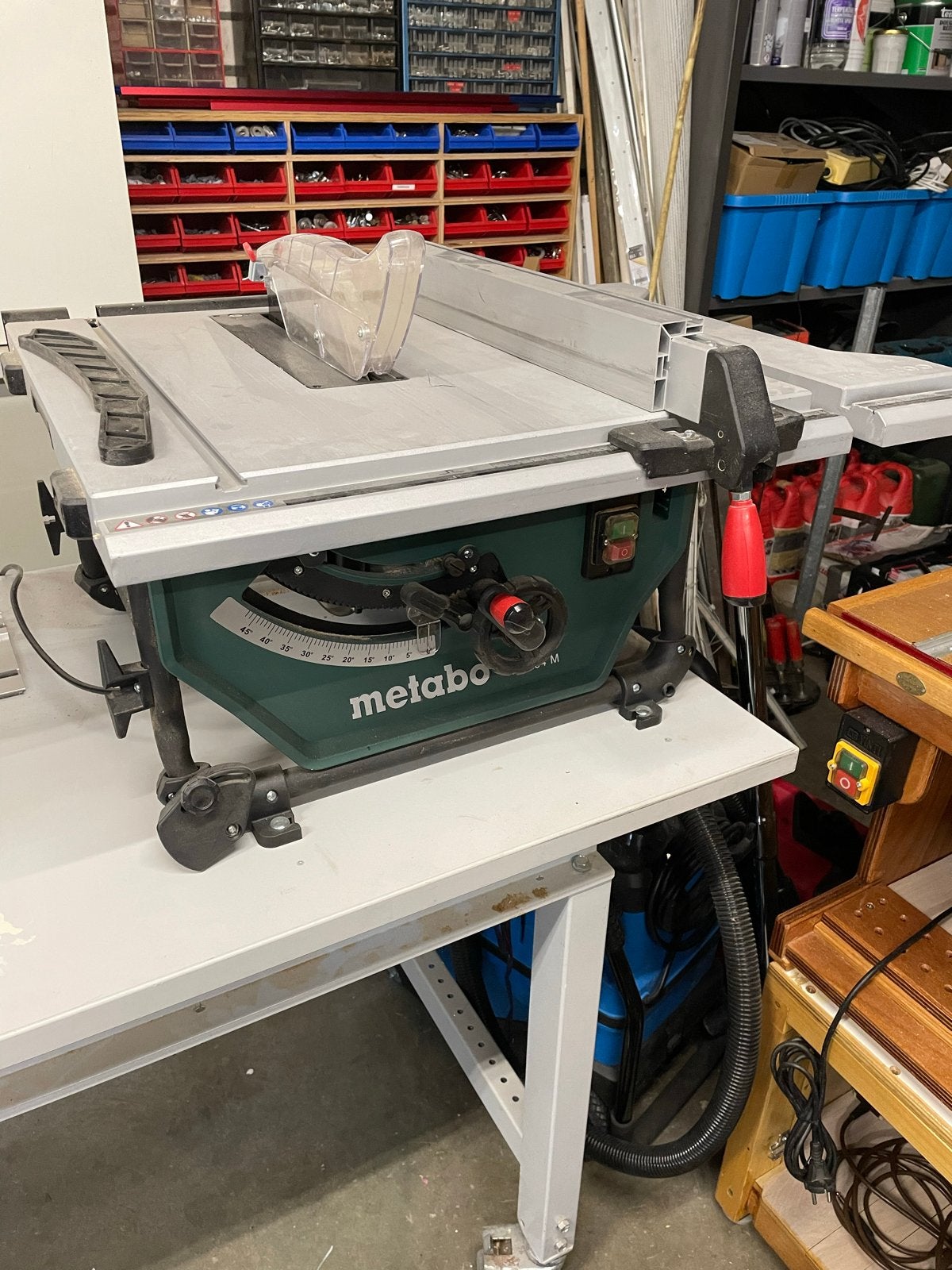 Metabo TS 254 M Tafelzaag - Krachtig en Compact, Ophalen, Gebruikt, Cirkelzaag, 70 mm of meer