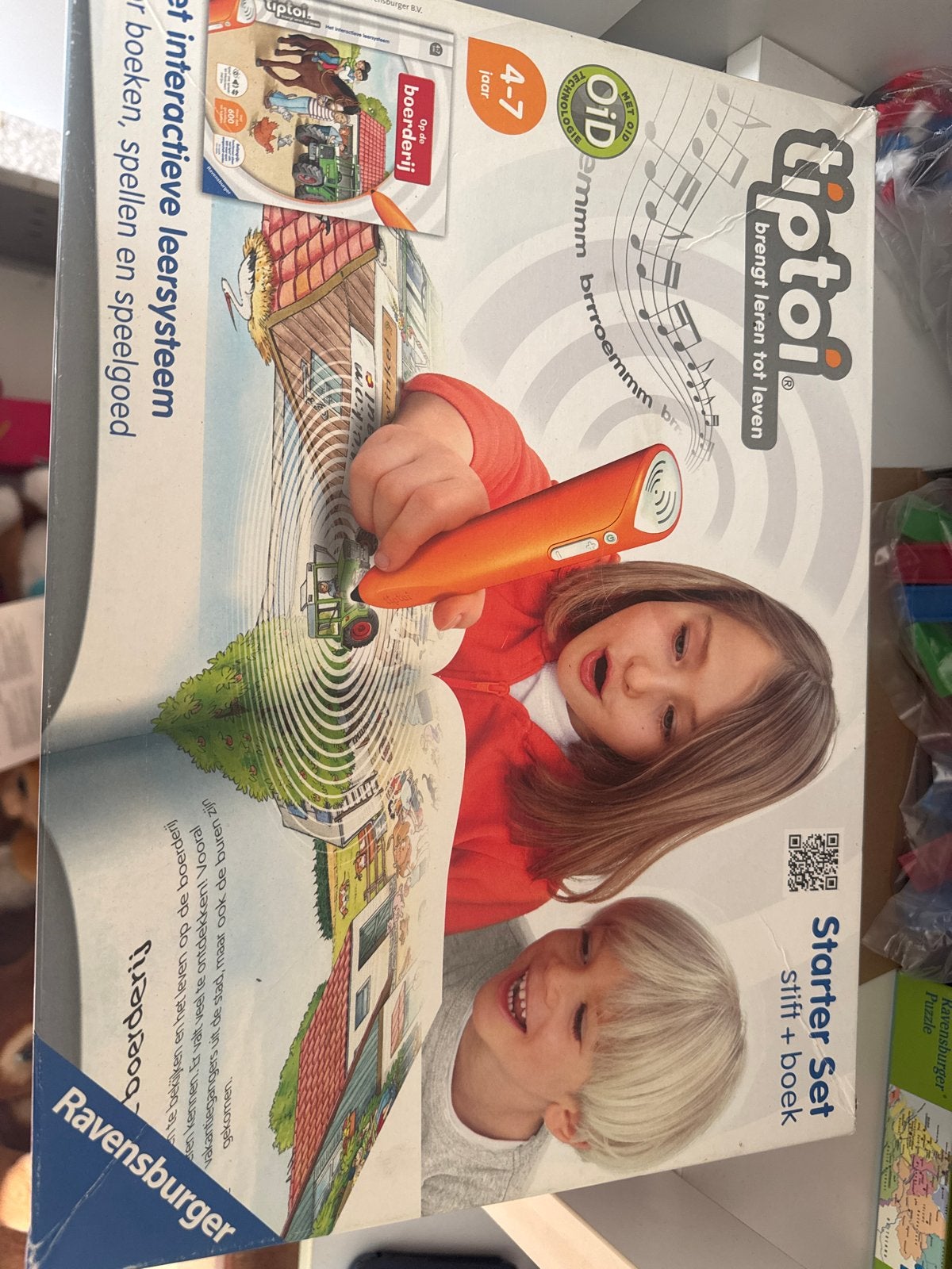 Ravensburger tiptoi startset & 7 andere tiptoi, Ophalen, Gebruikt, Taal en Lezen, Met geluid