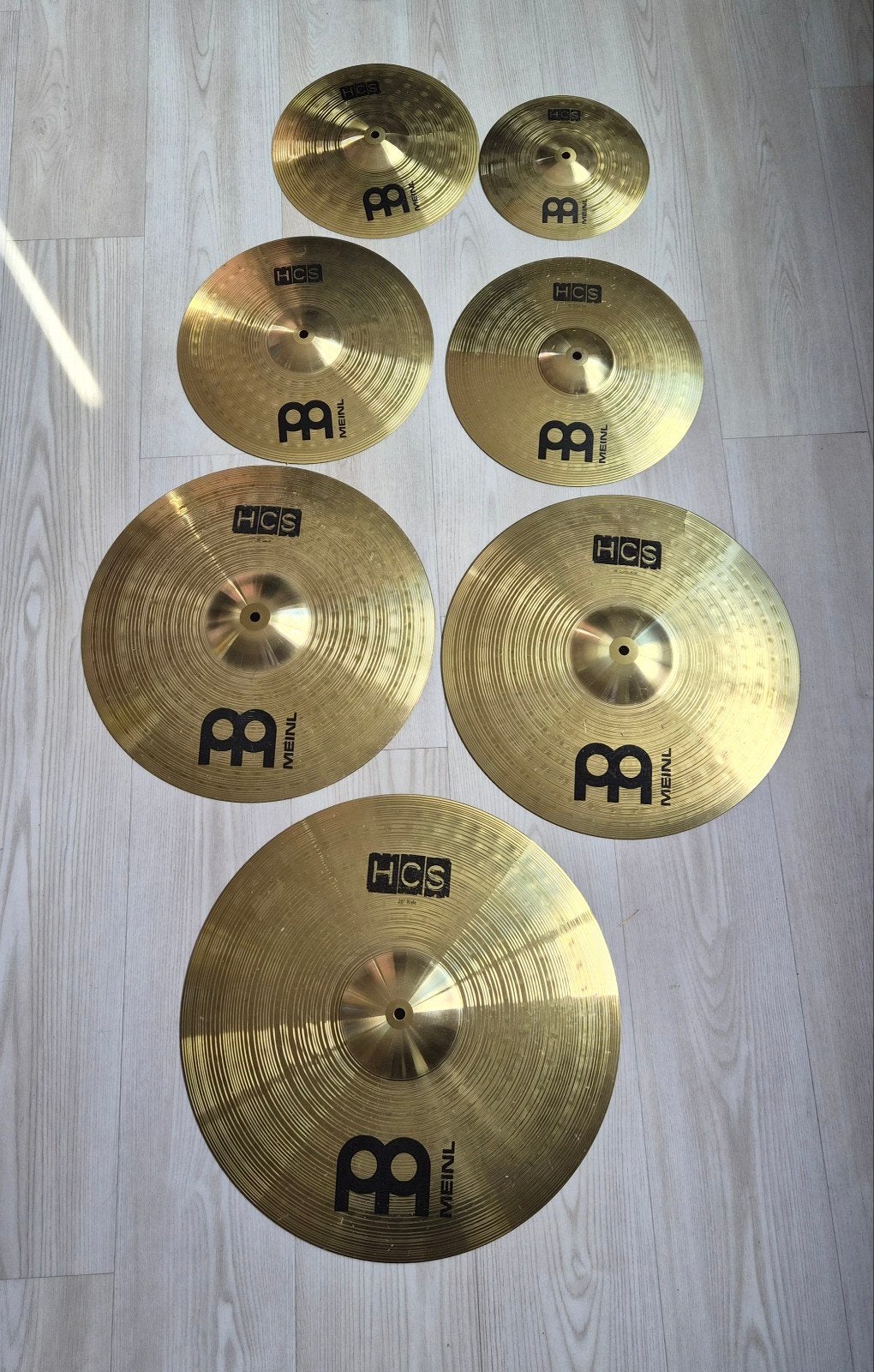 Bekken set Meinl HCS, Ophalen, Gebruikt, Drums of Percussie