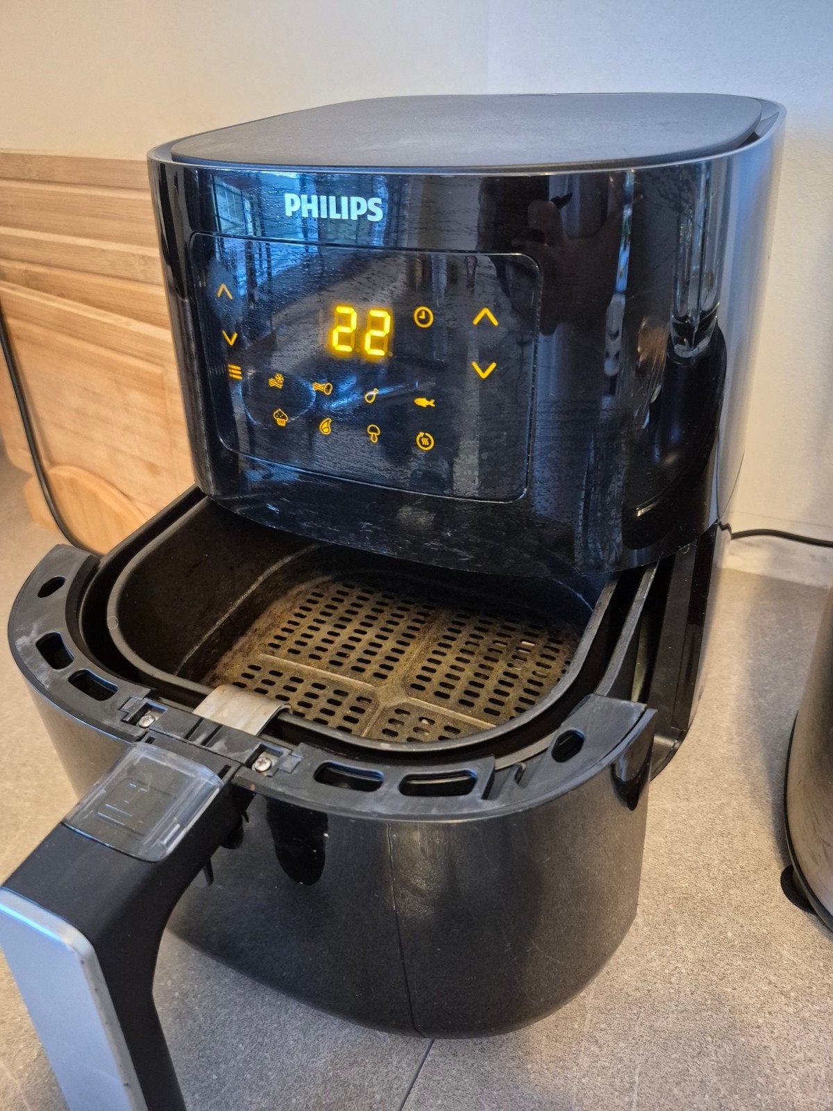 Philips Essential Airfryer L - HD9252/90 - 4L, Witgoed en Apparatuur, Ophalen, Gebruikt, Airfryer XL, 1500 gram of meer