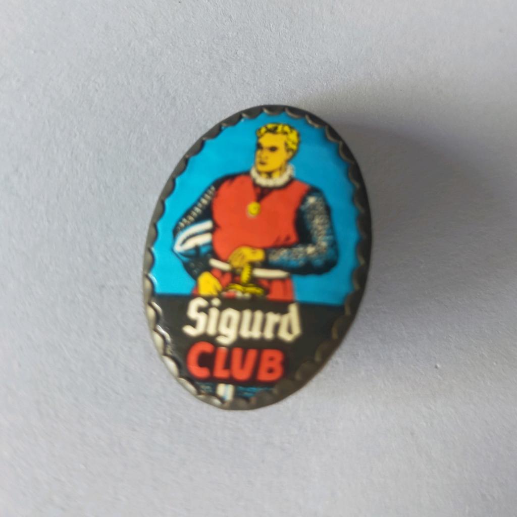 Sigurd Club speldje jaren '50 origineel - Topstaat!, Verzamelen, Ophalen of Verzenden, Zo goed als nieuw, Speldje of Pin