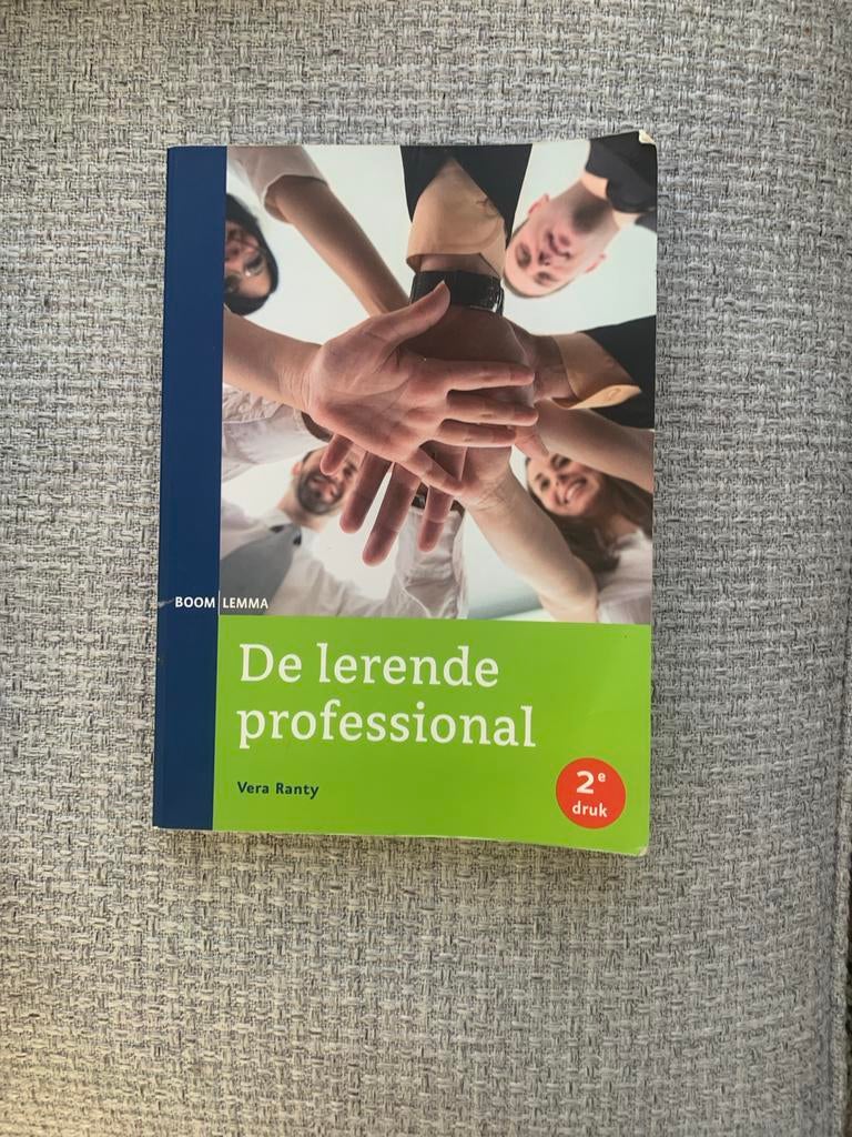 De lerende professional - Vera Ranty (2e druk), Boeken, Studieboeken en Cursussen, Ophalen of Verzenden, Gamma, Zo goed als nieuw
