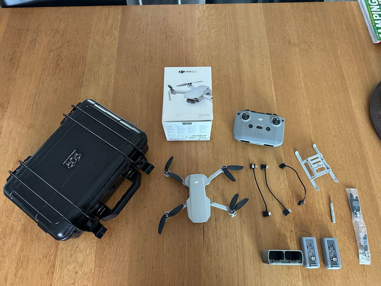 DJI Mini 2 SE Fly More Combo met extra's, Audio, Tv en Foto, Drones, Return to Home, 30 tot 45 minuten, Cameradrone, 5 tot 10 kilometer