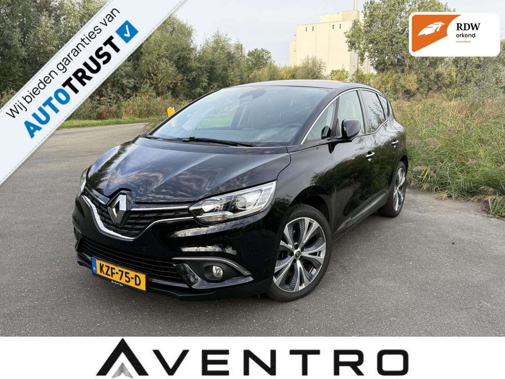 Renault Scenic 1.2 TCe Intens | Keyless | Massage | Garantie, Voorwielaandrijving, Dealer onderhouden, Gebruikt, Zwart