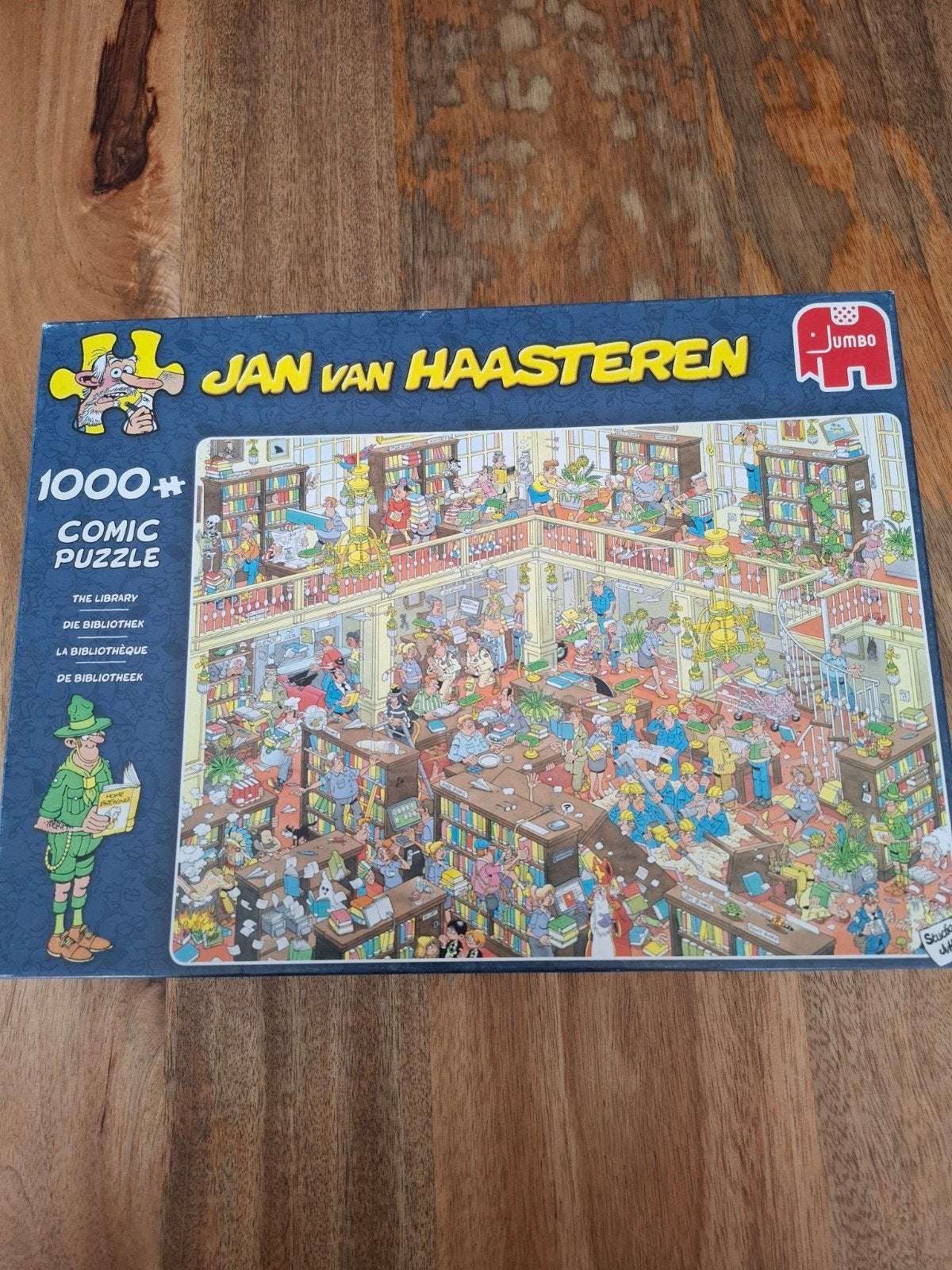 Jan van Haasteren., Ophalen of Verzenden, 500 t/m 1500 stukjes, Gebruikt