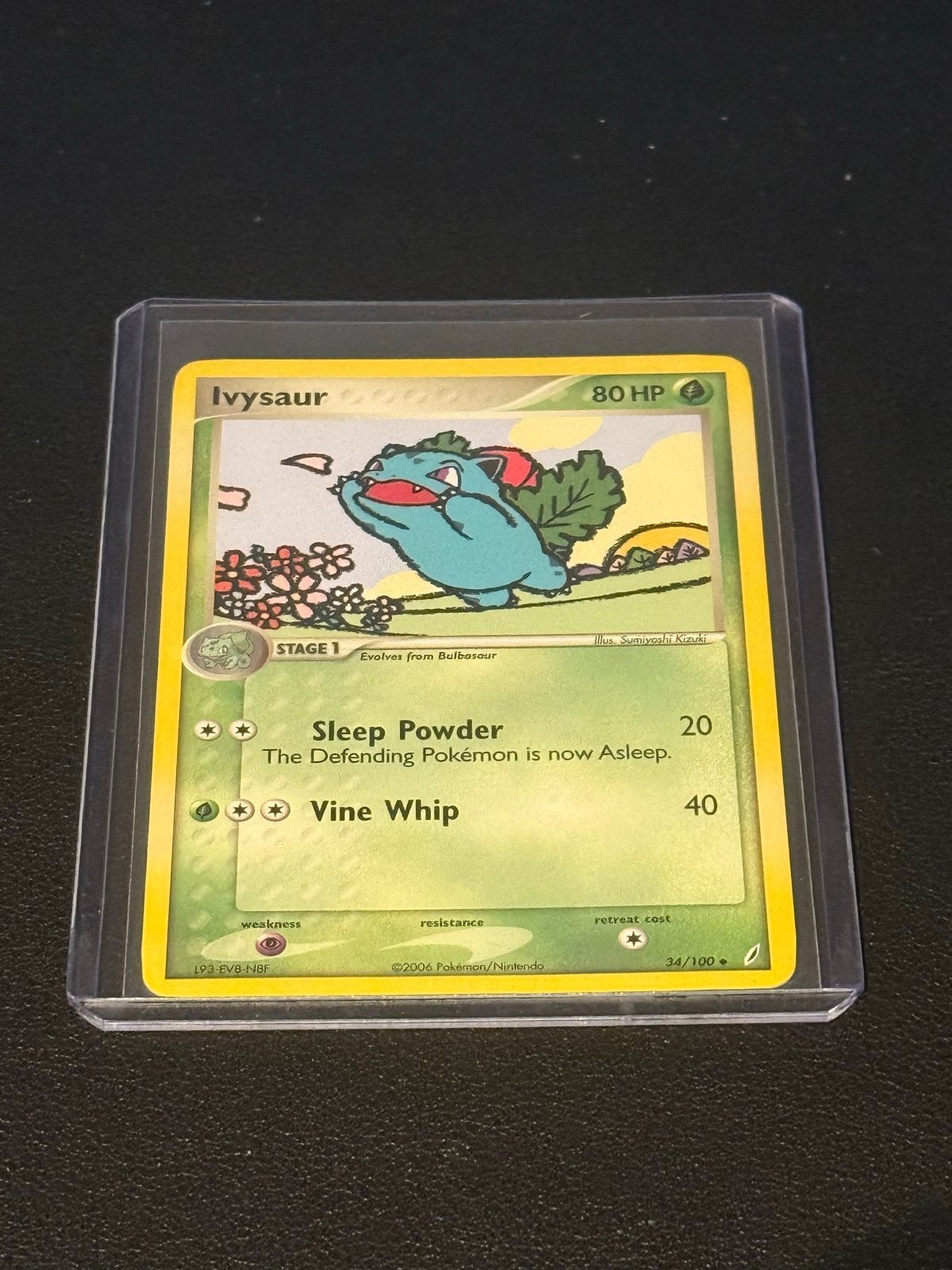 Ivysaur 34 - Pokémon EX Legend Maker, Hobby en Vrije tijd, Verzamelkaartspellen | Pokémon, Ophalen of Verzenden, Zo goed als nieuw