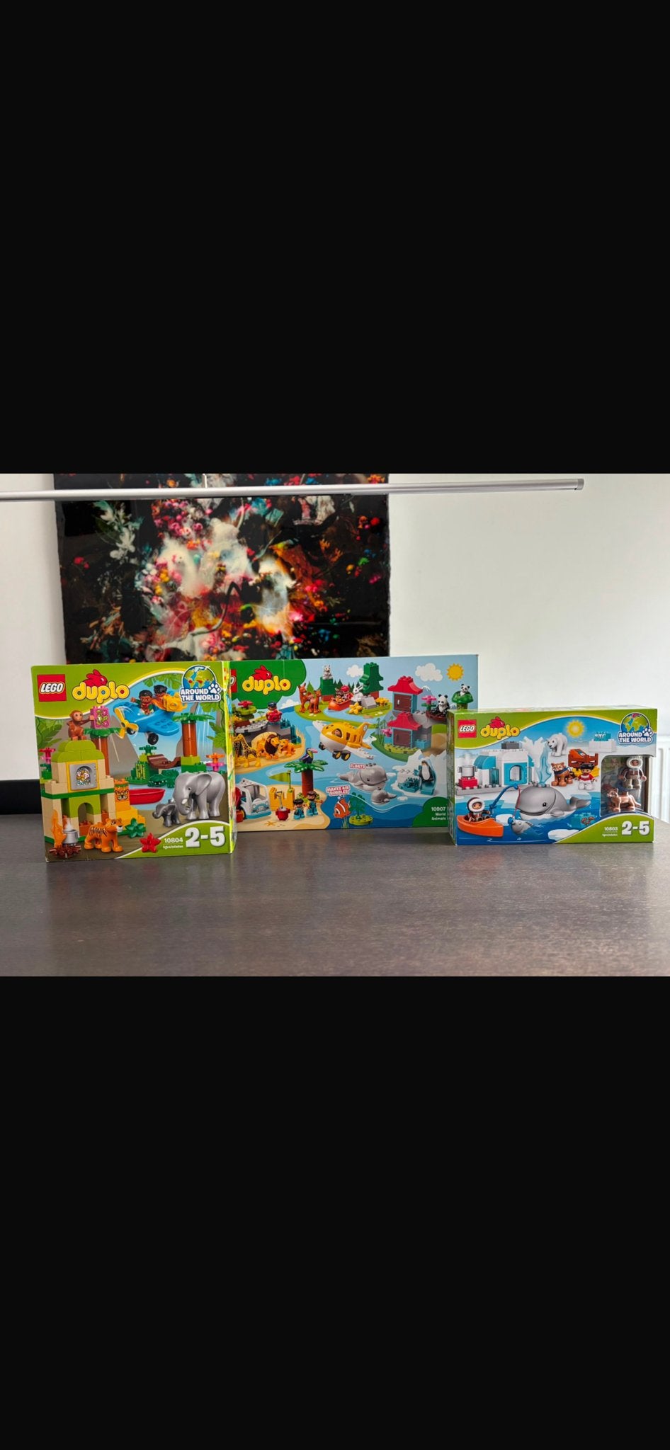 Lego Duplo Around the World sets, Kinderen en Baby's, Ophalen of Verzenden, Zo goed als nieuw, Compleet, Duplo