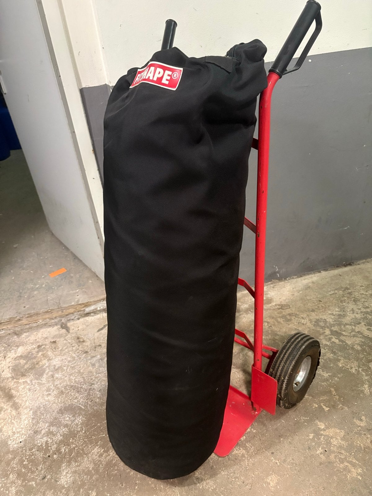 Stevige Zware Bokszak Fitshape, Sport en Fitness, Ophalen, Gebruikt, Bokszak