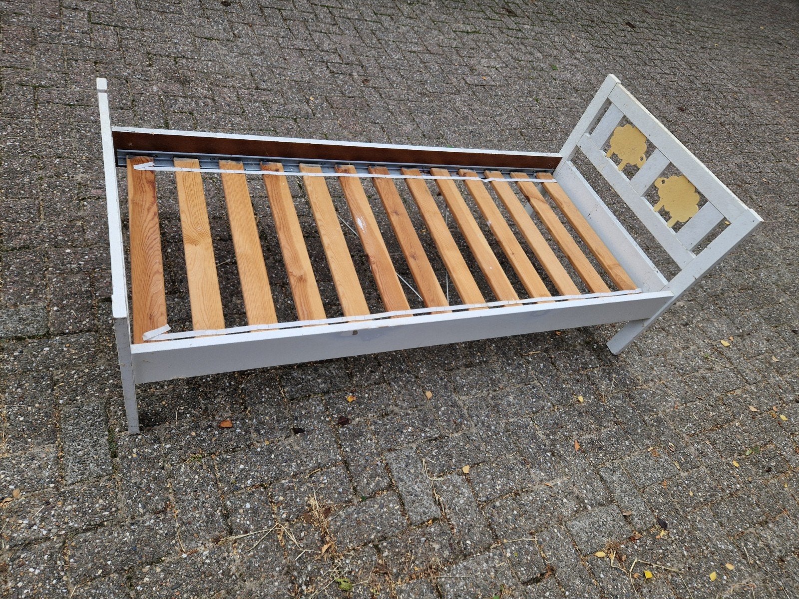 ikea peuterbed, Kinderen en Baby's, Kinderkamer | Bedden, Ophalen, Gebruikt, 140 tot 160 cm, 70 tot 85 cm