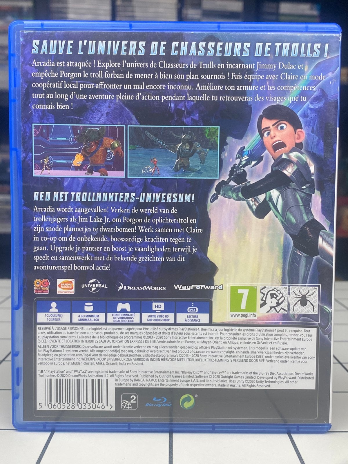 TrollHunters Defenders of Arcadia PS4 Playstation 4 Game, Gebruikt, Www.outrightgames.com, 2 spelers, Ophalen of Verzenden