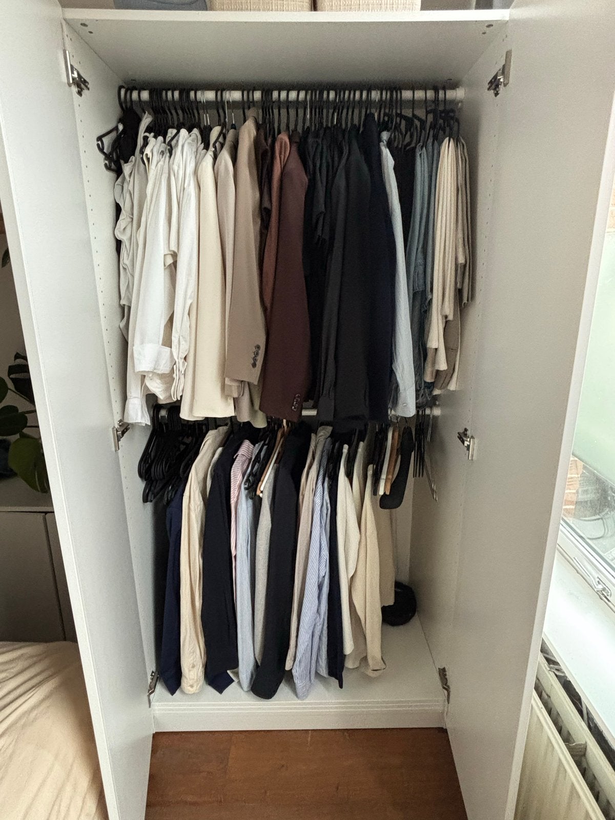 Foto 6 van IKEA PAX/FORSAND kledingkast 200x100x60 - Zo goed als nieuw