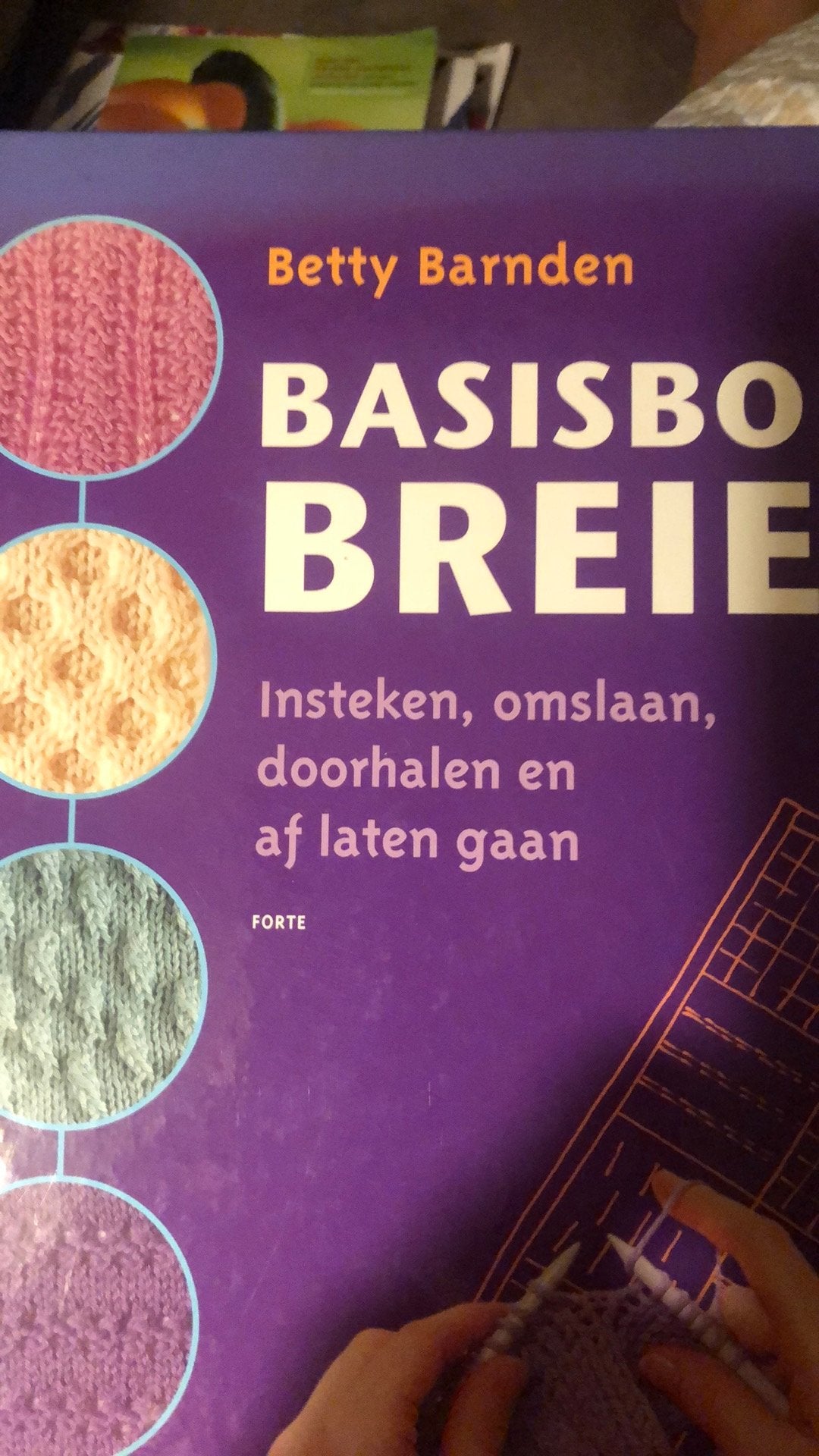 Betty Barnden - Basisboek breien, Boeken, Breien en Haken, Ophalen of Verzenden, Zo goed als nieuw, Betty Barnden
