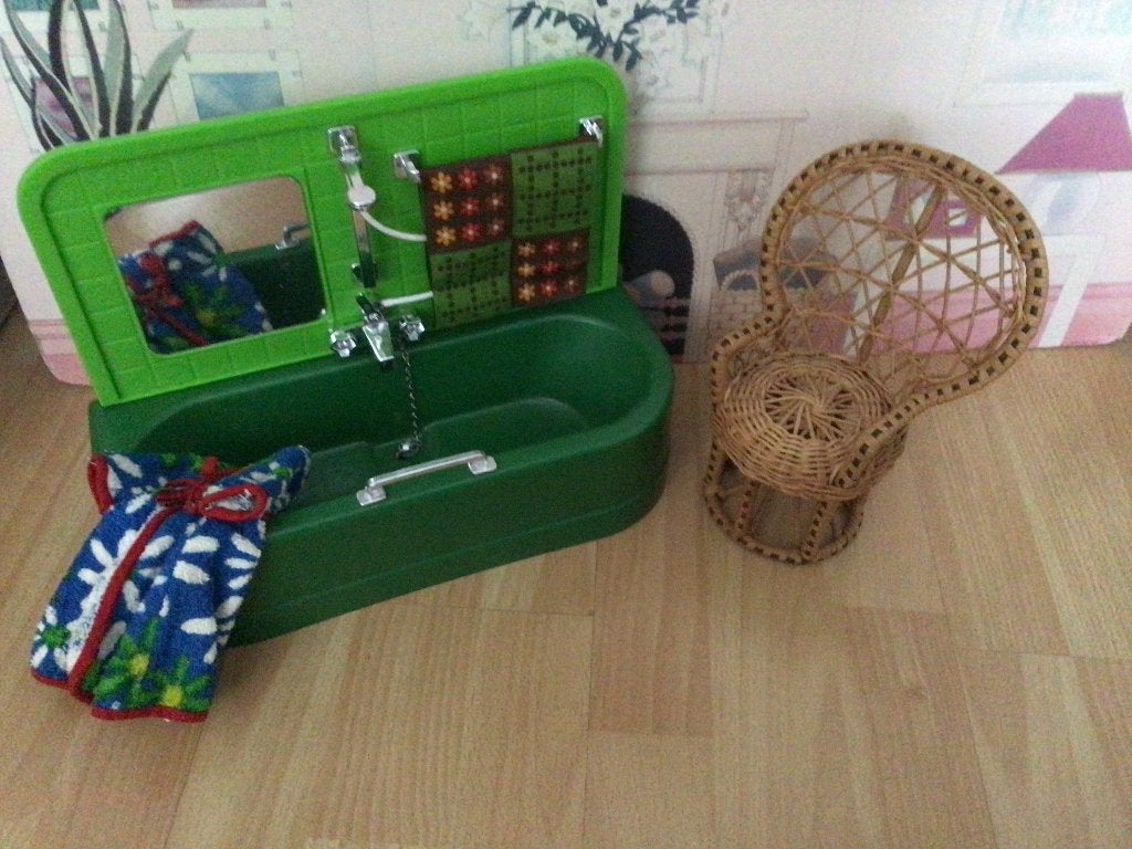 Vintage Barbie Sindy Fleur meubels, Ophalen of Verzenden, Gebruikt, Accessoires