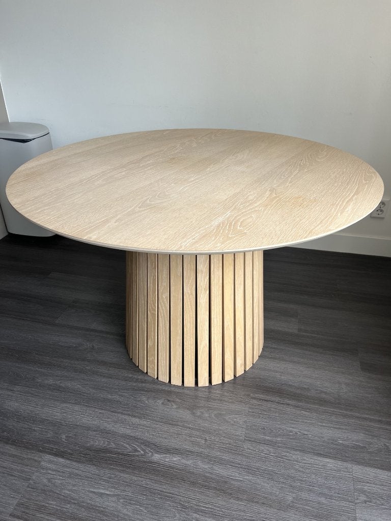 Sohome ronde eettafel Olivier, Huis en Inrichting, Ophalen, Gebruikt, Vier personen, 100 tot 150 cm