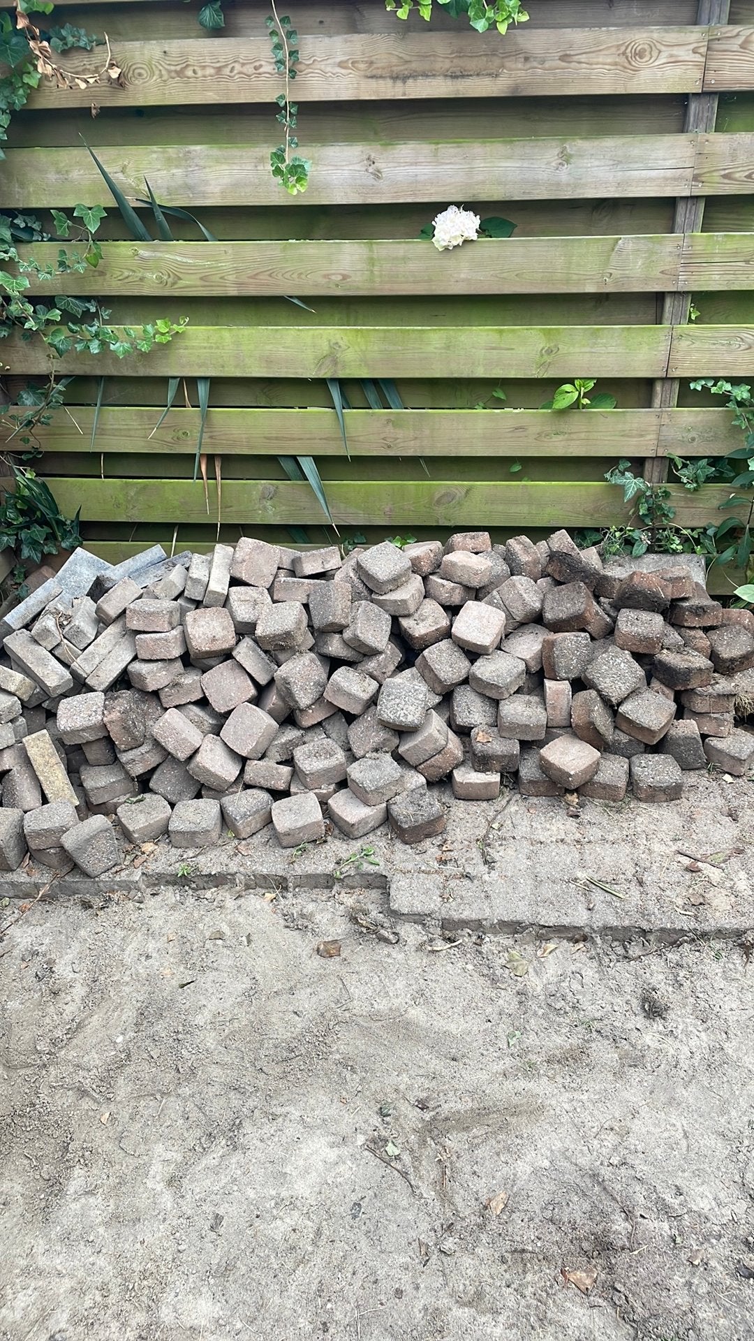 Klinkers 6m2 gratis af te halen, Tuin en Terras, Grind, Keien en Split, Ophalen, Zo goed als nieuw, Overige typen