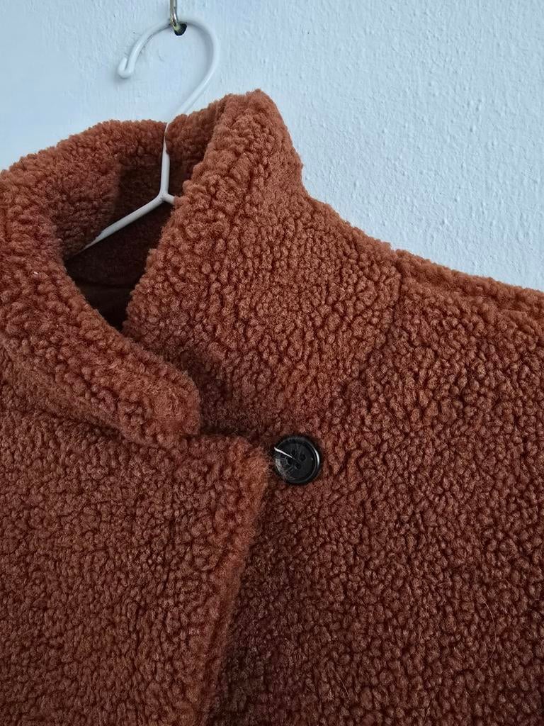 Teddy jas maat 134, Kinderen en Baby's, Kinderkleding | Maat 134, Meisje, Ophalen of Verzenden, Jas, Teddy