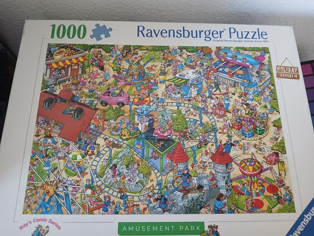 Ravensburger Comic puzzel 1000 stukjes, Ophalen of Verzenden, 500 t/m 1500 stukjes, Zo goed als nieuw