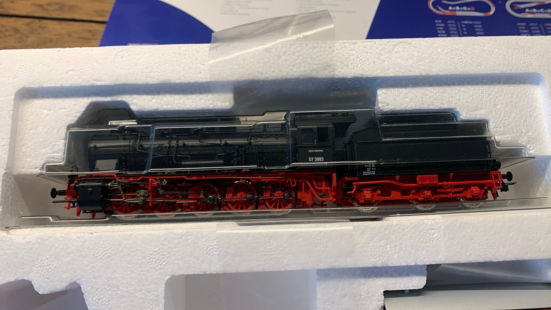 Roco DB br 57 digital met goederenwagons, Treinset, Gelijkstroom, Ophalen of Verzenden, Zo goed als nieuw