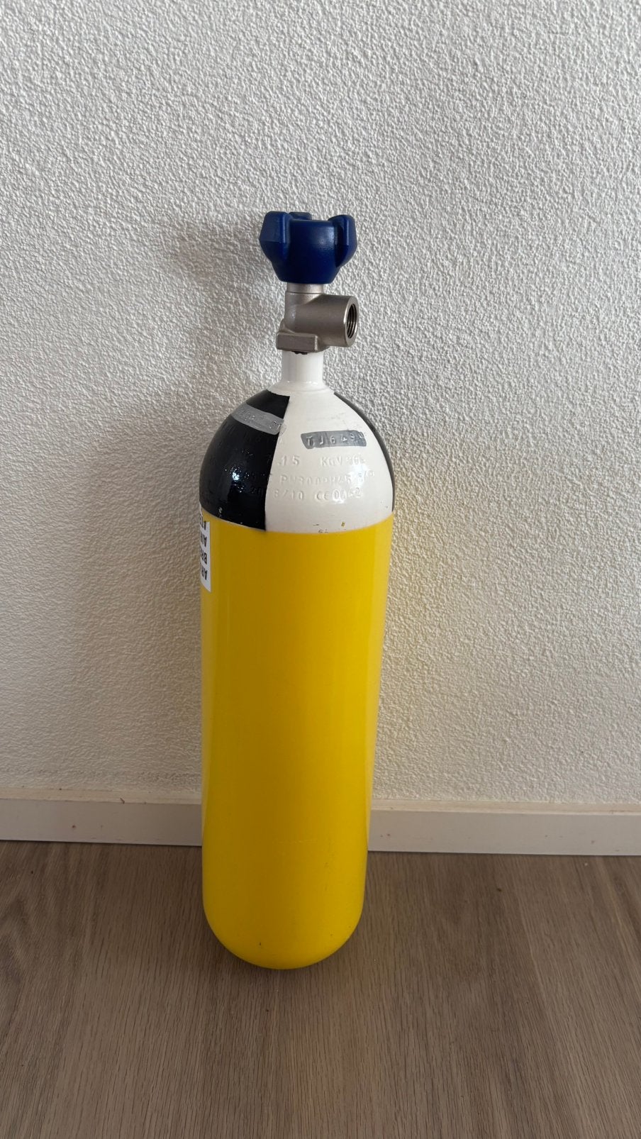 Duik/vulfles PCP buks - 6L 300bar - Gekeurd + speciale kraan, Ophalen of Verzenden, Zo goed als nieuw
