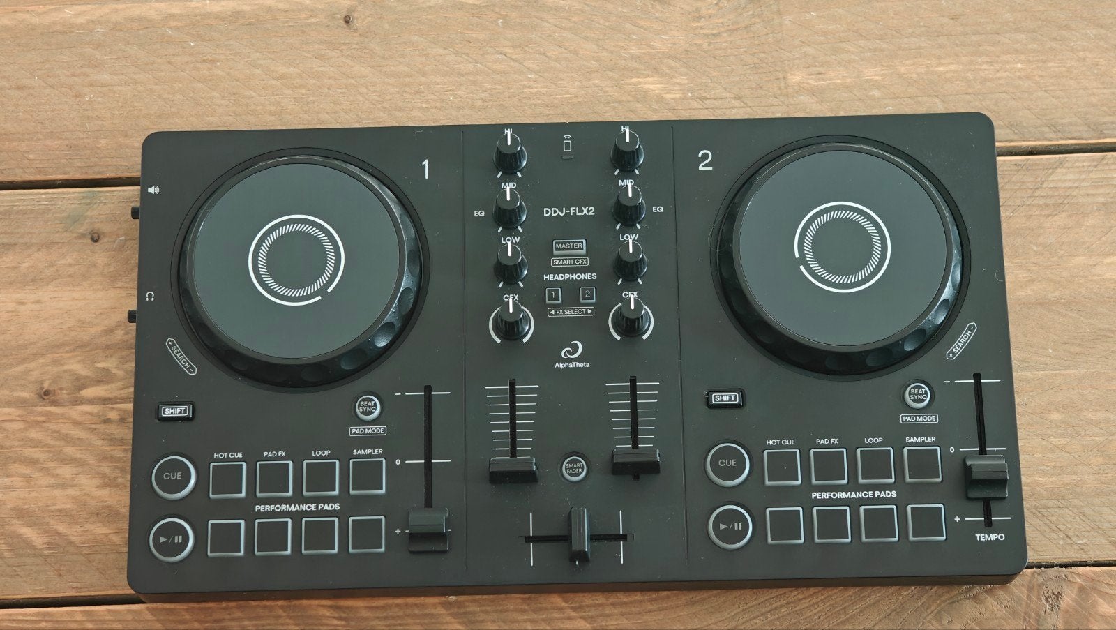 GLOEDNIEUWE Pioneer DDJ-FLX2 DJ-controller, Muziek en Instrumenten, Dj-sets en Draaitafels, Ophalen of Verzenden, Zo goed als nieuw