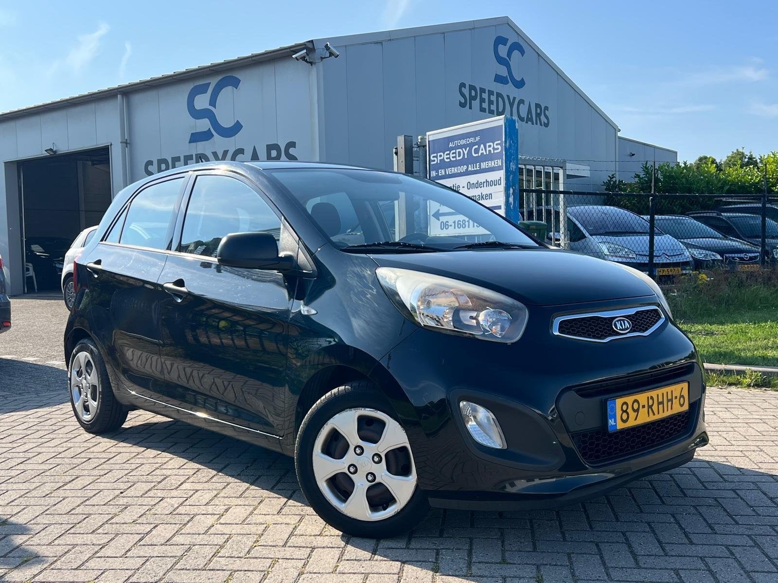 Kia Picanto 1.0 CVVT Comfort Pack 5DRS Airco 4X Elektr Ramen, Voorwielaandrijving, Euro 5, Stof, Gebruikt
