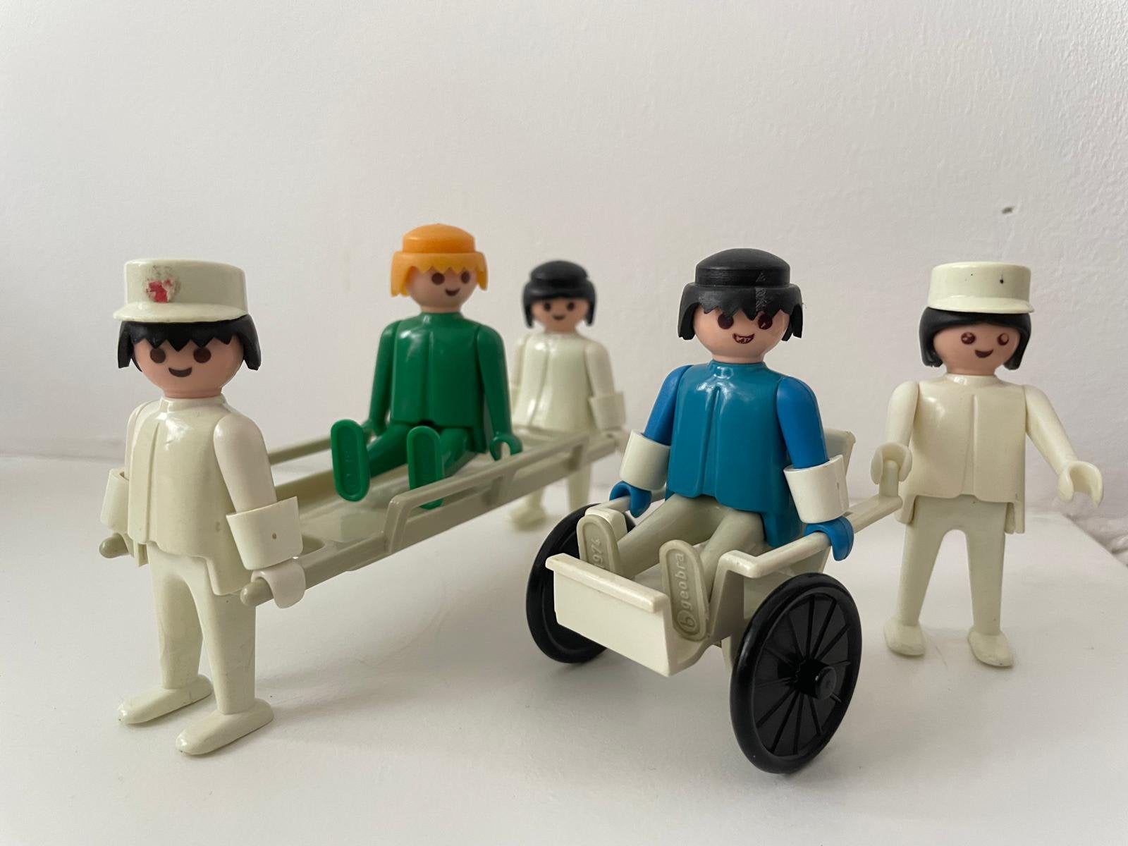 Playmobil. Rolstoel. Verplegers. Ziekenhuis., Ophalen of Verzenden, Gebruikt
