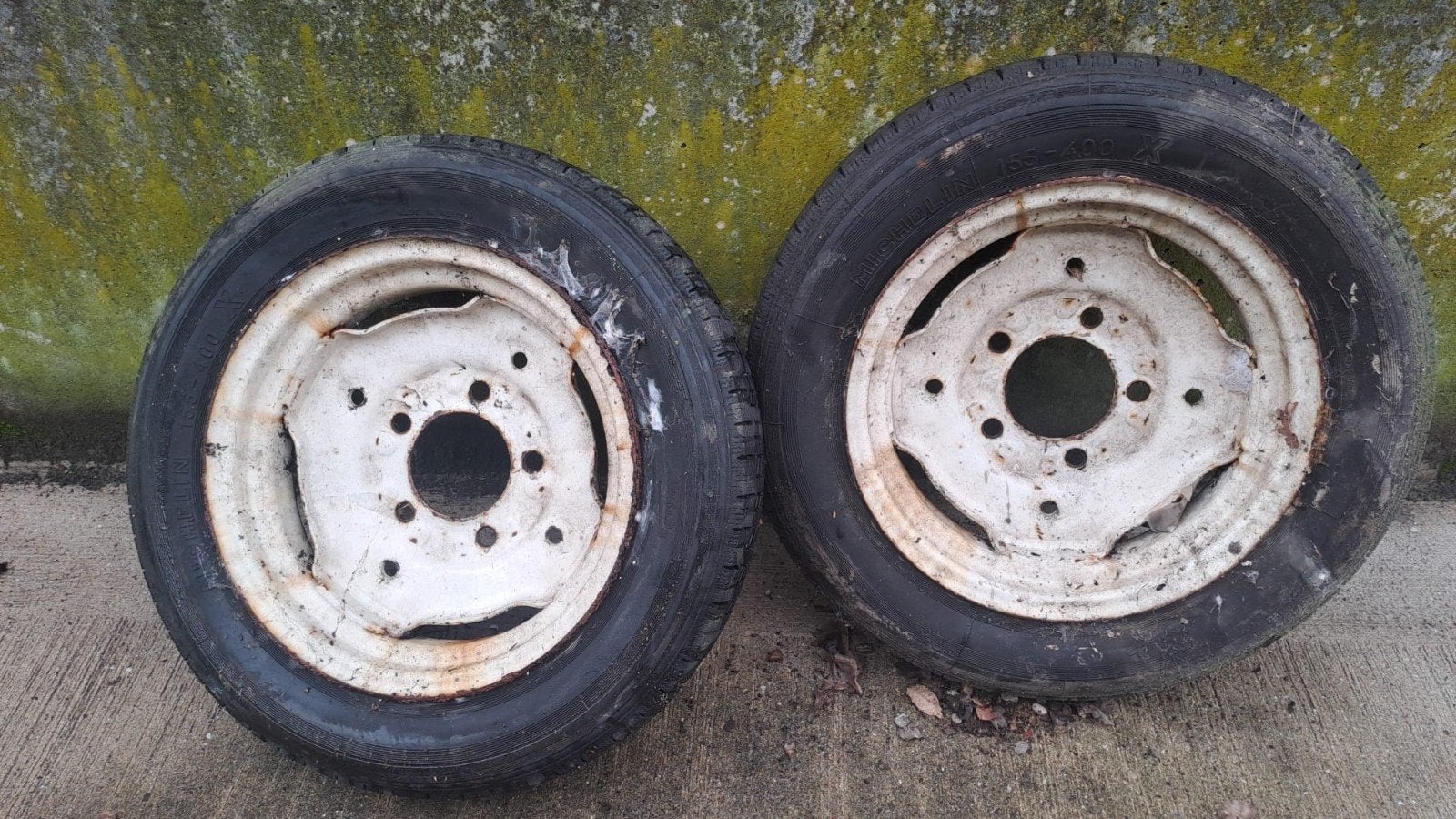 Michelin banden 155-400 x, Ophalen, Gebruikt