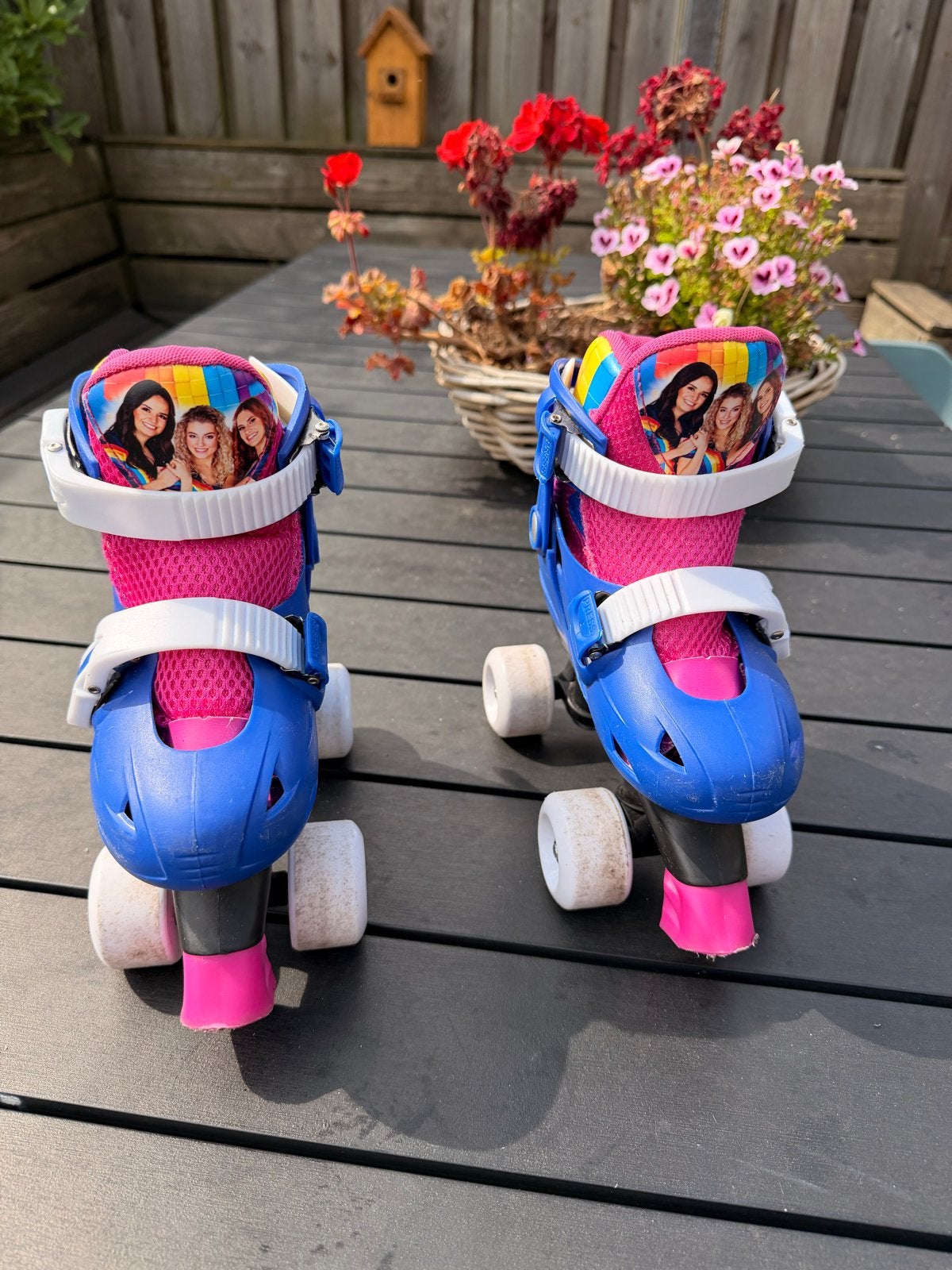 K3 rolschaatsen - Maat 30/33 - Valt klein, Ophalen of Verzenden, Verstelbaar, Gebruikt, Kinderen