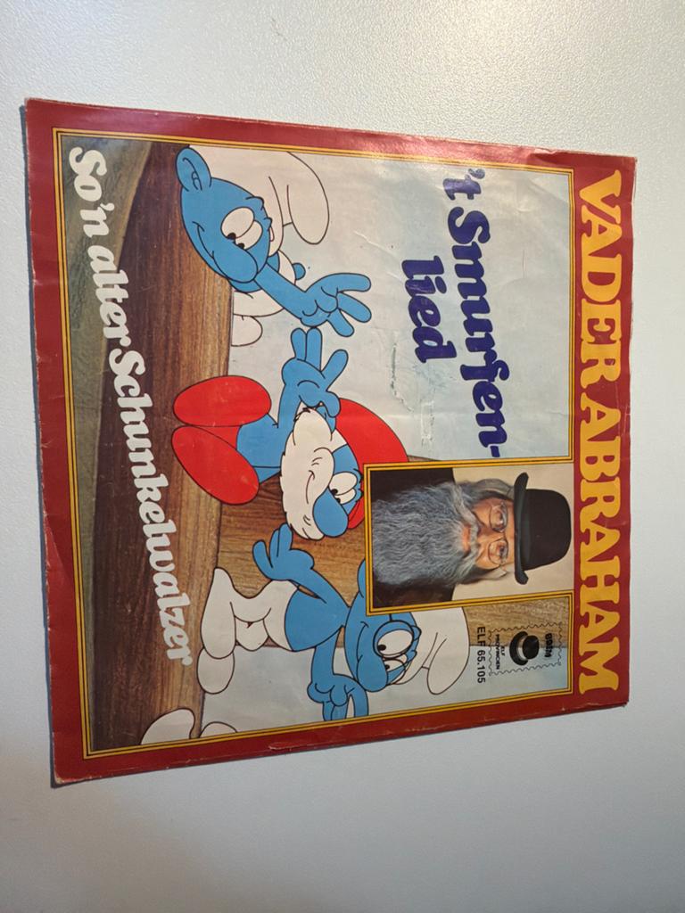 Vader Abraham - 't Smurfenlied / So'n alter Schunkelwalzer, Verzamelen, Ophalen of Verzenden, Gebruikt