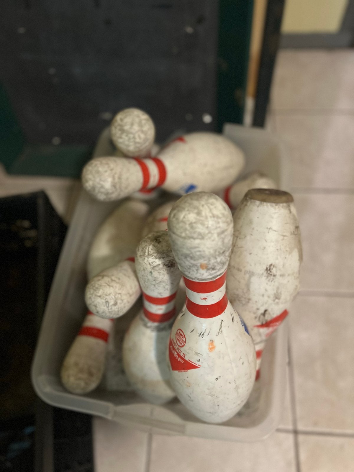 Set van bowling kegels, Ophalen of Verzenden, Gebruikt, Overige typen