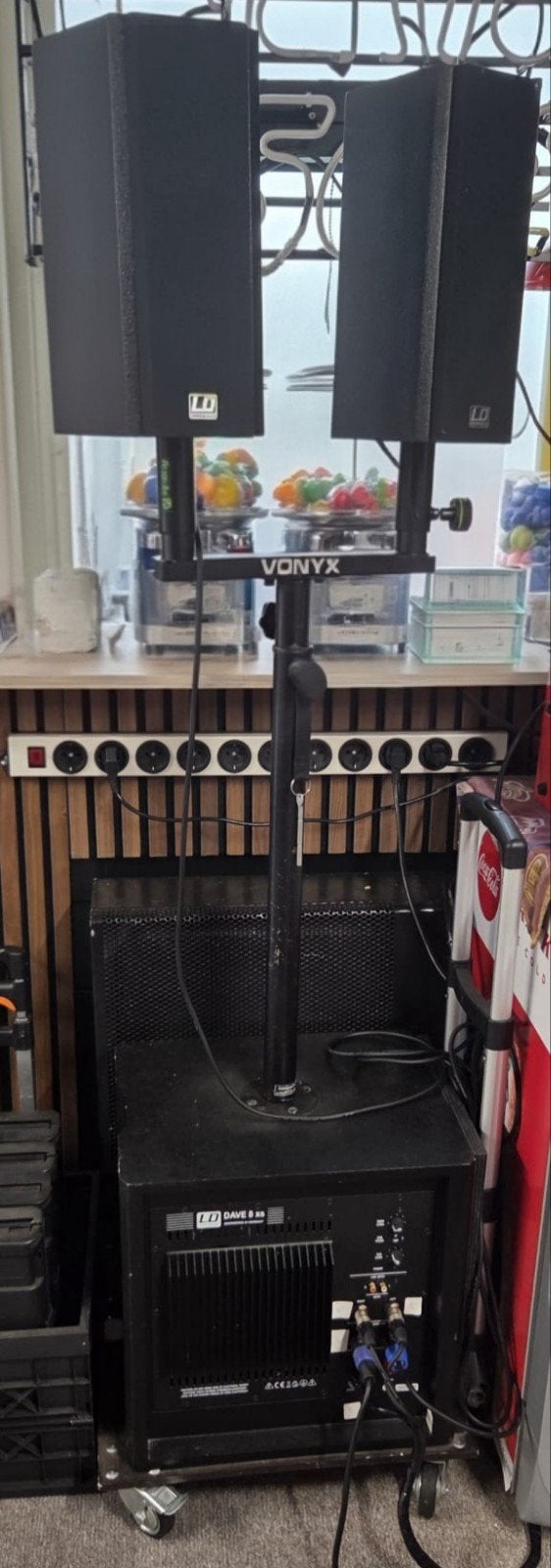 LD Systems DAVE  8 xs ., Ophalen, Gebruikt