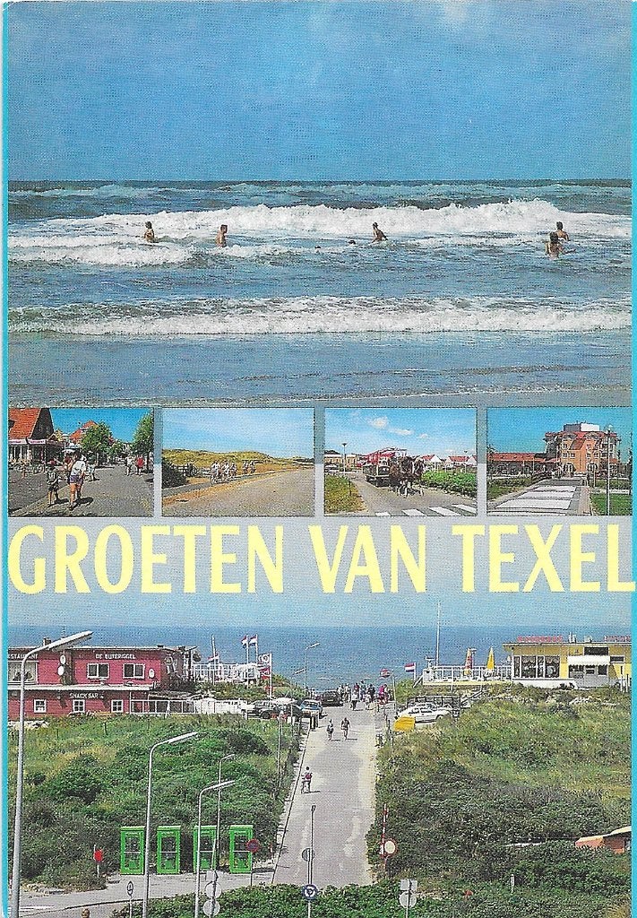 AK Texel - Groeten van......, Verzenden, 1980 tot heden, Ongelopen, Waddeneilanden