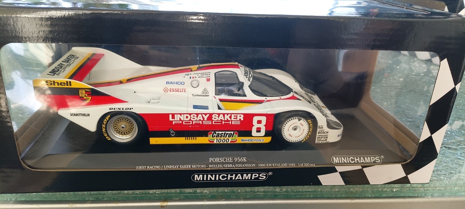 Porsche 956K Minichamps., Ophalen of Verzenden, Nieuw, Auto, MiniChamps