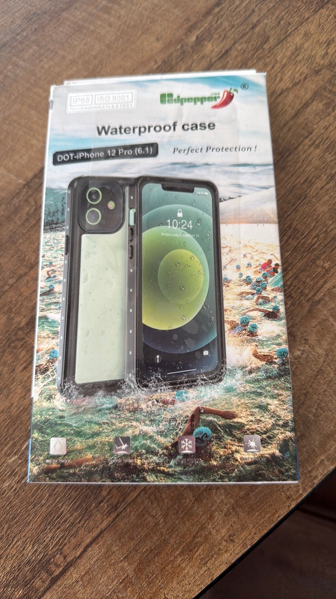 Iphone waterproof case, Ophalen of Verzenden, Zo goed als nieuw