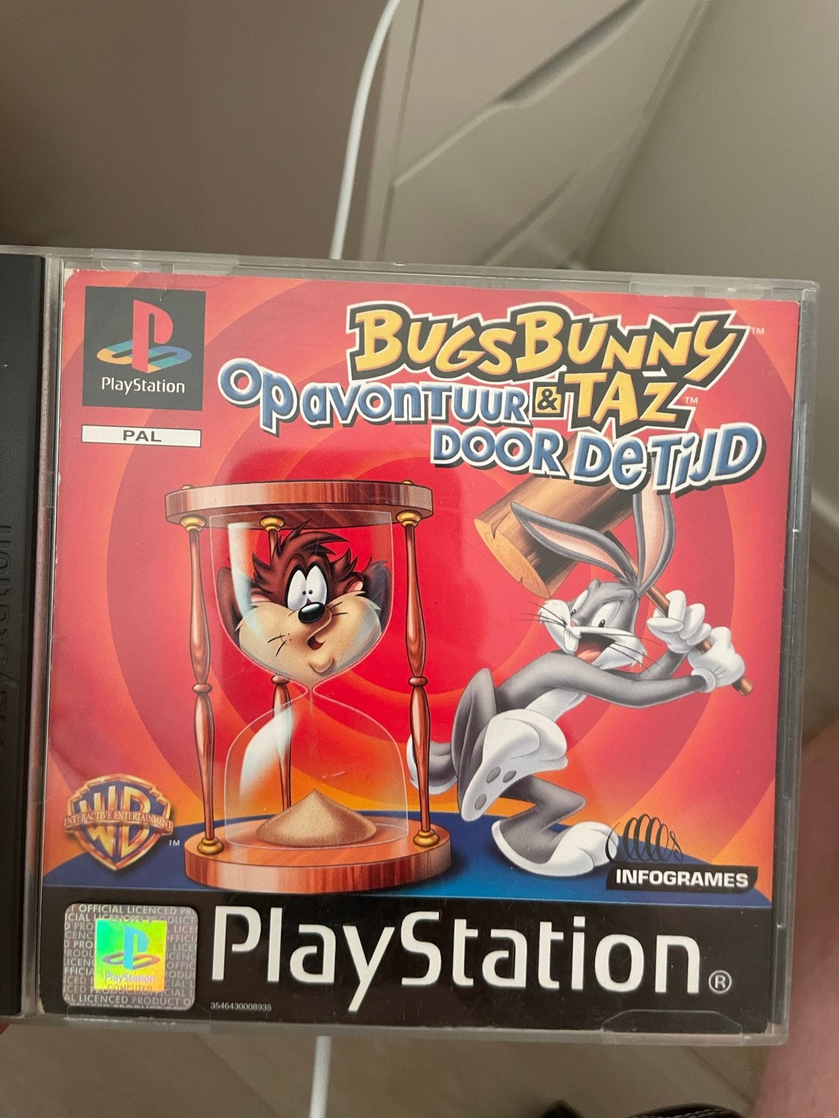 Bugs Bunny & Taz: Op Avontuur Door De Tijd (PlayStation), Avontuur en Actie, Gebruikt, 1 speler, Ophalen of Verzenden