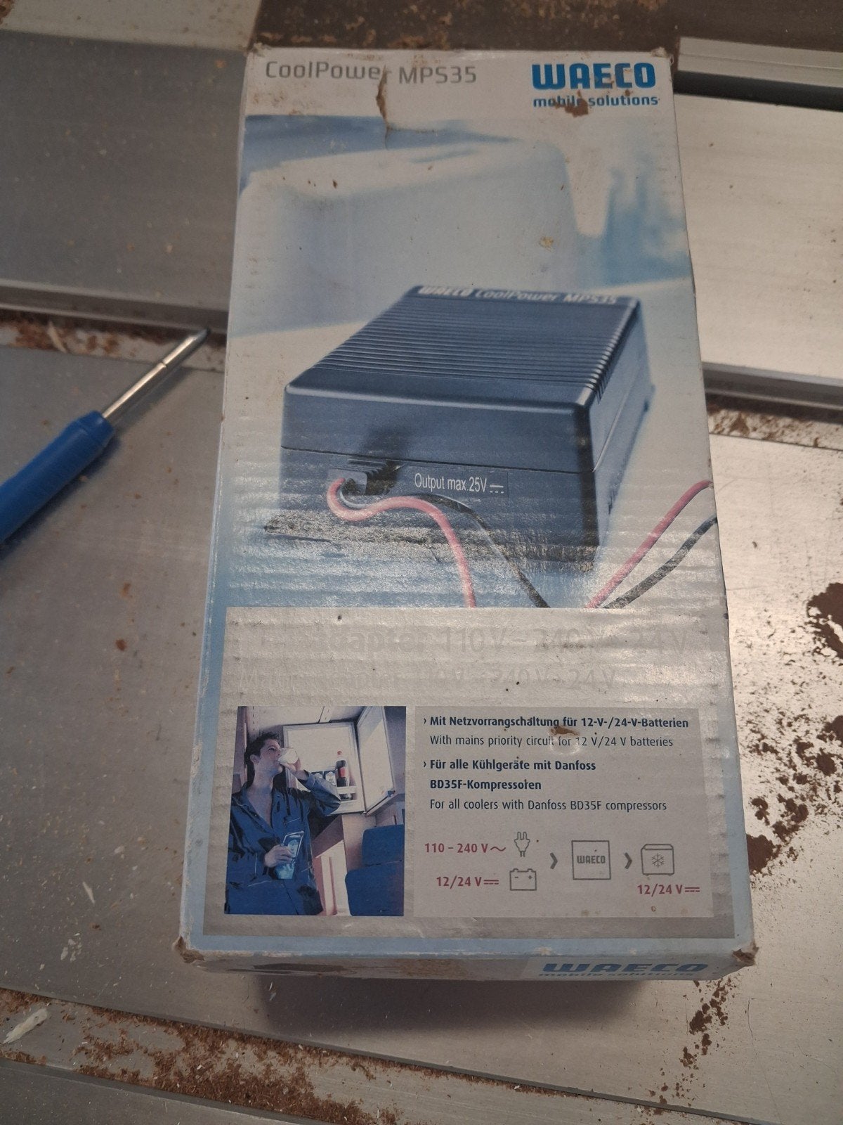 Waeco CoolPower MPS35 AC Adapter voor Koelboxen, Ophalen, Nieuw, Overige typen
