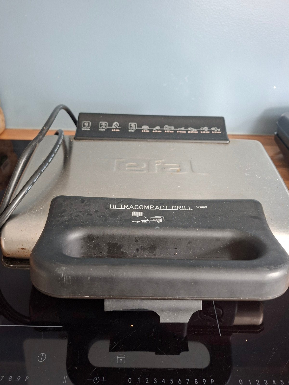 Tefal Ultracompact Grill - Gebruikt - gratis ophalen, Witgoed en Apparatuur, Ophalen, Gebruikt
