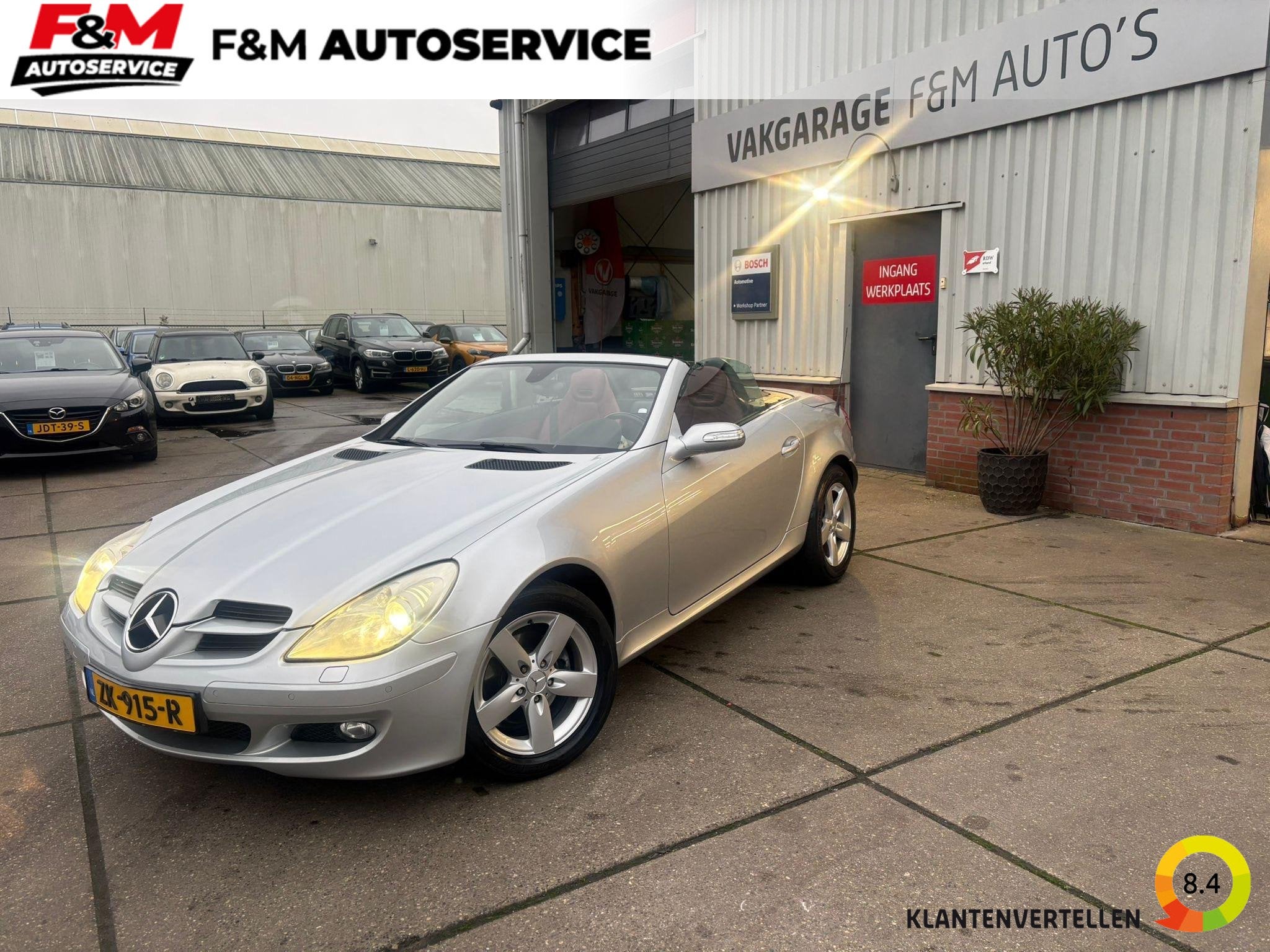 Mercedes-Benz SLK-klasse 200 K., Automaat, Achterwielaandrijving, Gebruikt, 4 cilinders