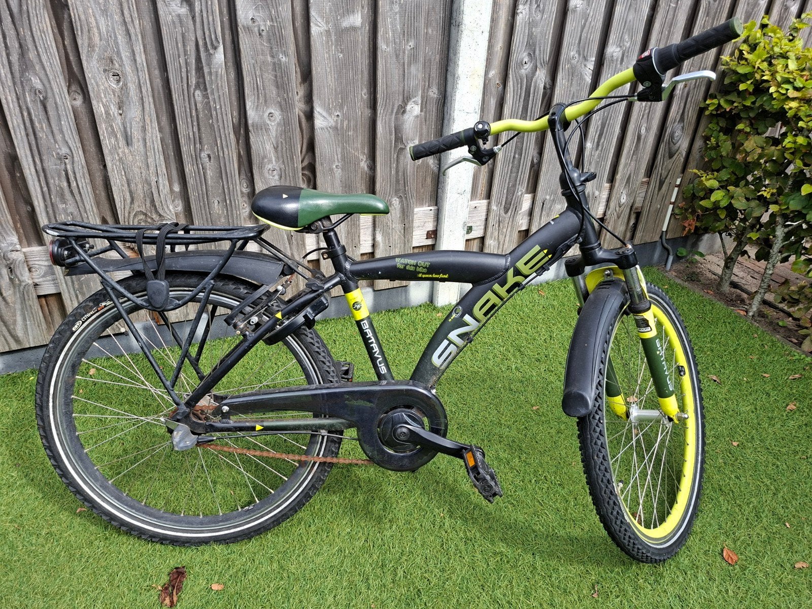 Batavus Snake 24 inch kinderfiets, Fietsen en Brommers, Fietsen | Kinderfietsjes, Ophalen, 20 inch of meer, Gebruikt, Velgrem