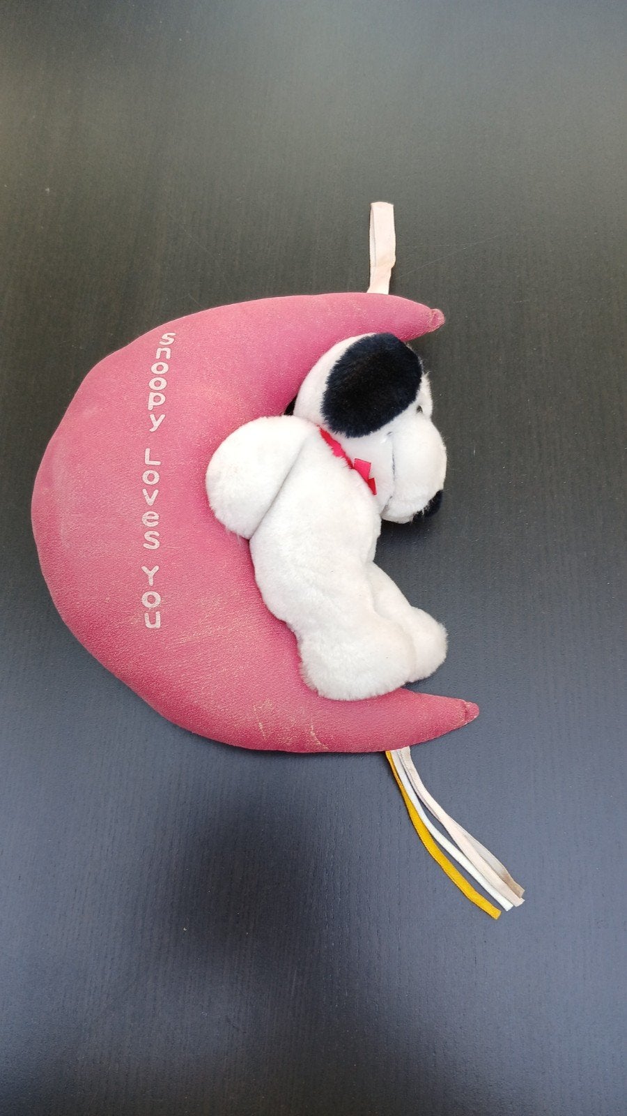Sierkussen Snoopy in maan, Gebruikt, Overige merken, Overige karakters, Overige typen