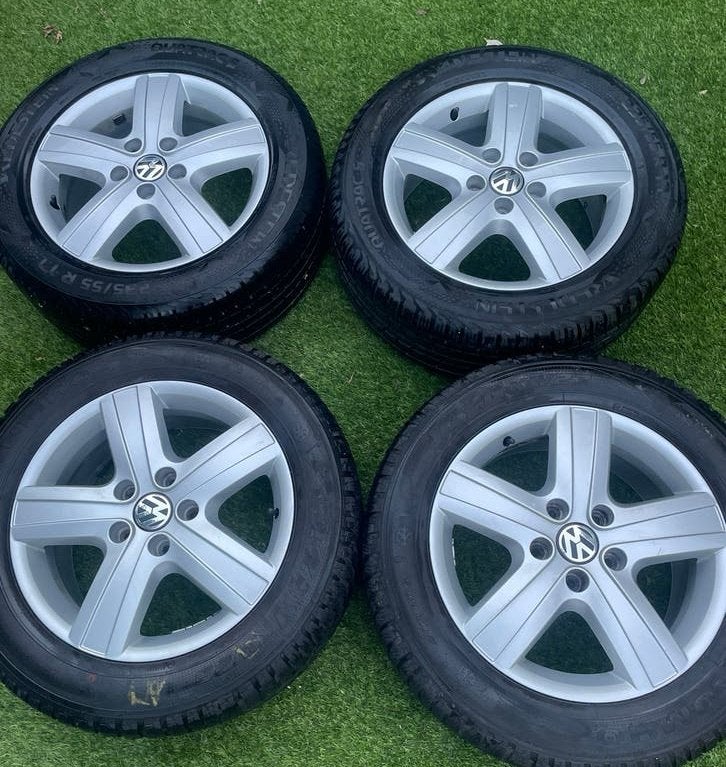 Originele 17 inch VW Transporter T5/T6 aluminium velgen, Ophalen, Banden en Velgen, 17 inch, Winterbanden