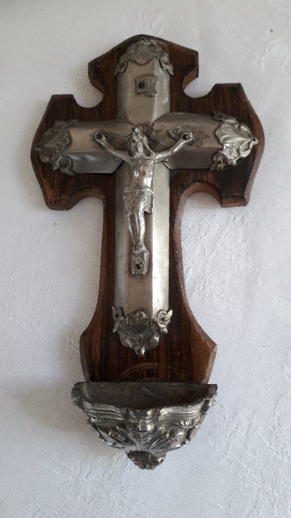 ANTIEK WIJWATERBAKJE 1920, Ophalen of Verzenden