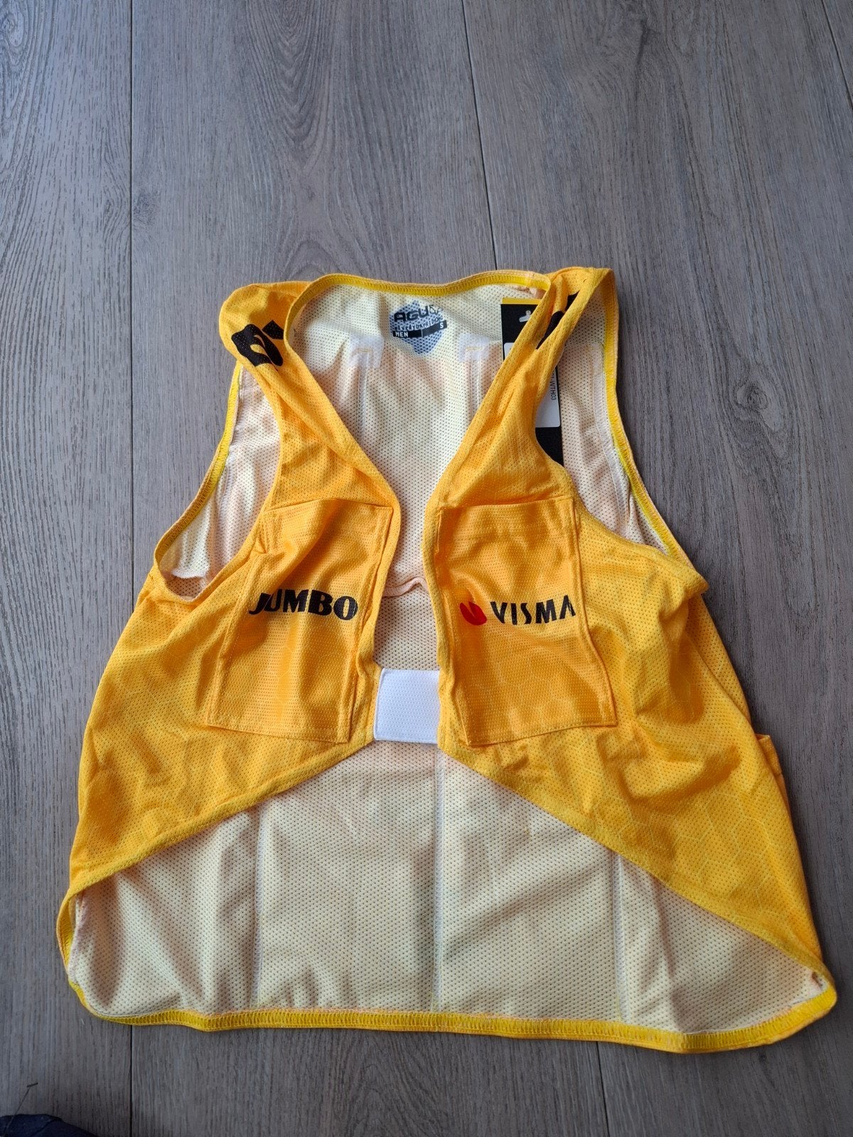 Jumbo visma bidon body nieuw maat s