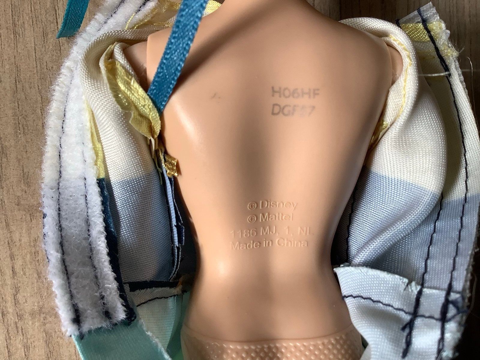 Originele Disney Frozen Anna barbie pop - Mattel, Ophalen of Verzenden, Gebruikt, Barbie